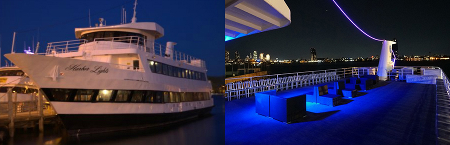 Party on our Midnight Cruises aboard the Harbor Lights Yacht